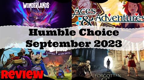 humble bundle september 2023|Humble Choice September 2023